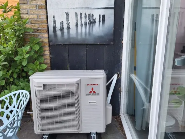 Airco installatie door Airco op Maat, foto van Wim Drost