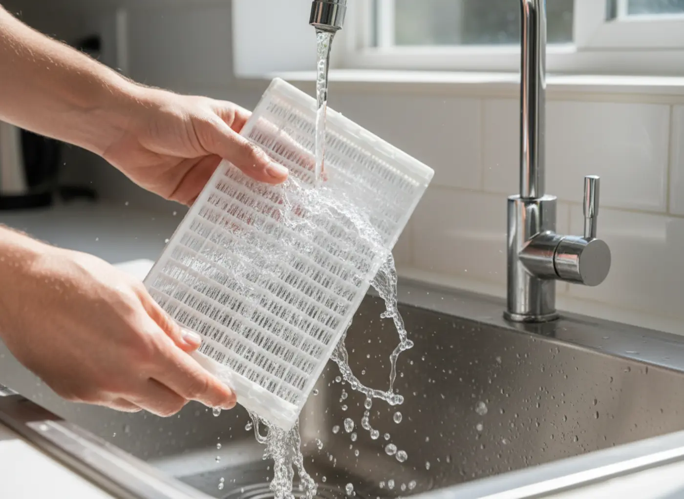 Zo maak je het filter schoon in 6 stappen